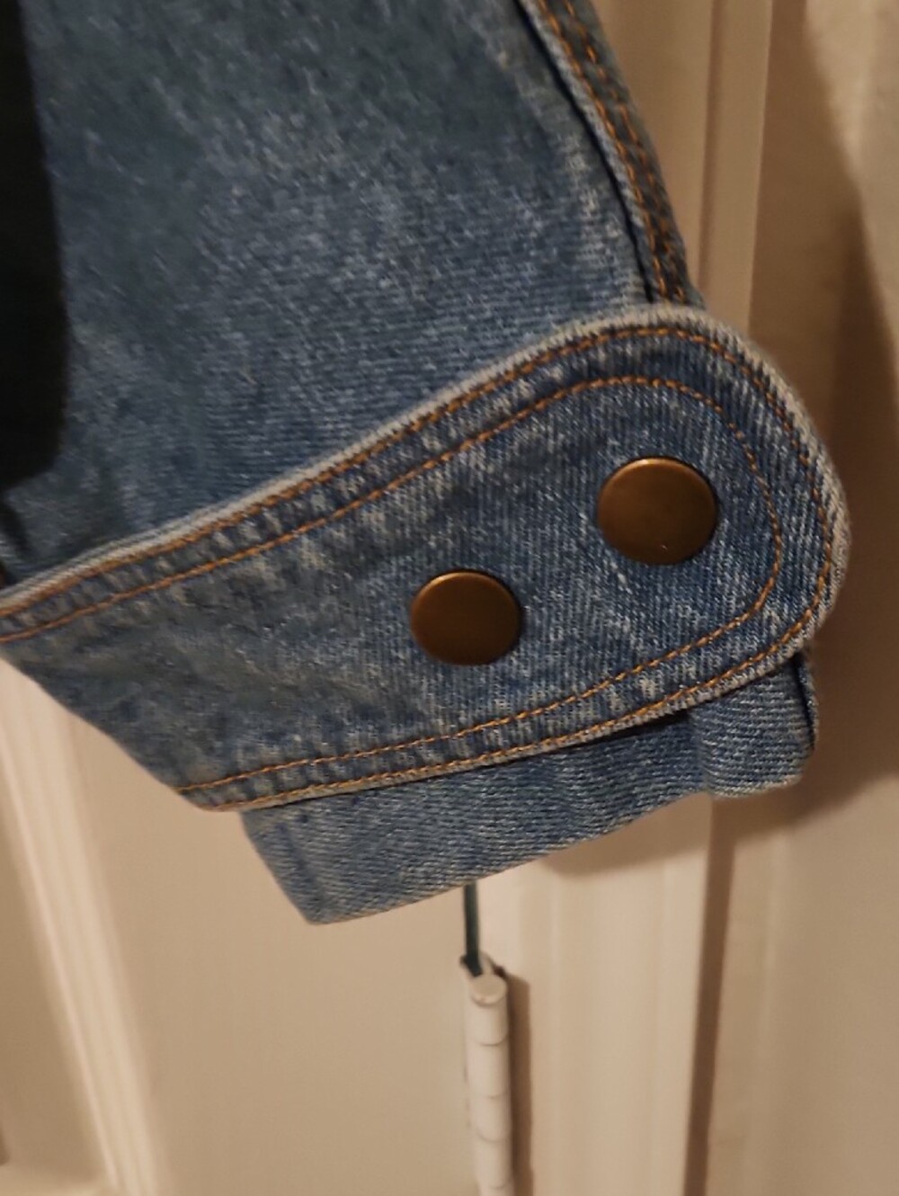 Light Blue Denim Jean Jacket - Women’s - Picture 7 of 10